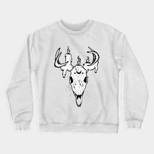 Deer Candles Crewneck Sweatshirt